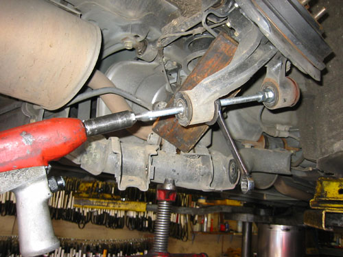Replace rear bushings honda civic #2