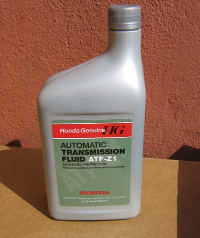 Honda standard transmission fluid #6